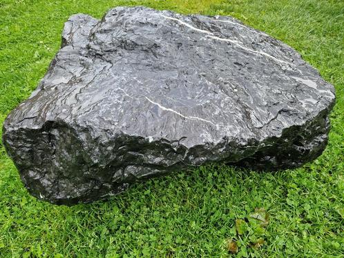Roches décoratives anthracite noir à l'unité, Tuin en Terras, Grind, Keien en Split, Nieuw, Kei, Antraciet, Kalksteen, Ophalen