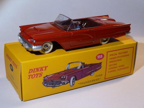 FORD V8 Thunderbird Cabrio rouge 1/43 Atlas DINKY Neuve+Bte, Hobby en Vrije tijd, Modelauto's | 1:43, Nieuw, Auto, Dinky Toys