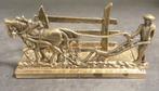 Vintage messing brievenhouder, servethouder [1599], Antiek en Kunst, Ophalen of Verzenden, Brons