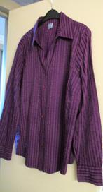 Chemise violette à fines rayures M&S taille 48, Vêtements | Femmes, Chemisier ou Tunique, Enlèvement ou Envoi, Violet, Neuf