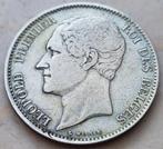 2½ Francs 1850 (Blootshoofds) Leopold I / Zeer zeldzaam !!!, Enlèvement ou Envoi, Monnaie en vrac, Argent