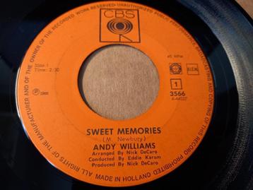 Andy Williams ‎–Sweet Memories / You Are Where Everything Is beschikbaar voor biedingen