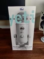 Blue Yeti White (USB) | 4 opnamestanden | mute & gain, Ophalen of Verzenden, Zo goed als nieuw, Studiomicrofoon