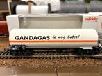 Een Gandagaz Märklin 47581 wagen, Gelijkstroom of Wisselstroom, Ophalen of Verzenden, Analoog, Märklin