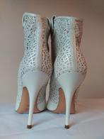 876B* CASADEI sexy volledig leren laarzen met hoge hakken (3, Kleding | Dames, Hoge laarzen, Verzenden, Wit, Nieuw
