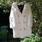 Luxe pelsjas, Kleding | Dames, Jassen | Winter, Ophalen of Verzenden, Zo goed als nieuw, Maat 38/40 (M), Wit
