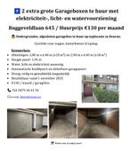 2 extra grote garageboxen te huur in Deurne, Antwerpen (stad)