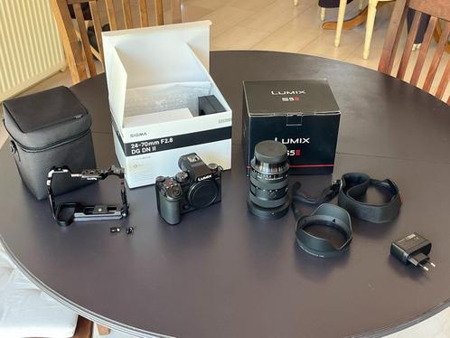 PANASONIC Lumix DC-S5 II + SIGMA 24-70mm F2.8 DG DN II ART, Audio, Tv en Foto, Fotocamera's Digitaal, Gebruikt, Compact, Overige Merken