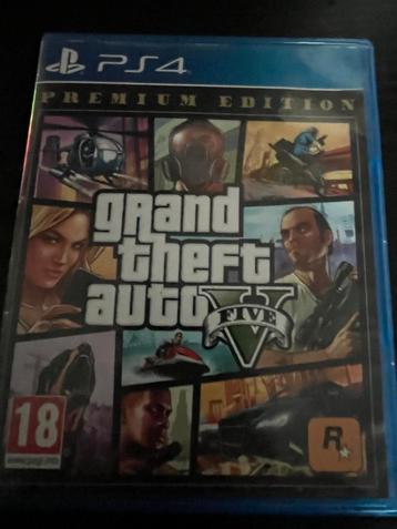 Gta 5 ps4 premium edition, Games en Spelcomputers, Ophalen of Verzenden, Zo goed als nieuw
