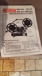 Eumig 605D projecteur film 8mm, Collections, Cinéma & Télévision, Comme neuf, Autres types, Enlèvement, Film