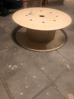 Kabelrol, Ophalen, Zo goed als nieuw, Rond, Hout