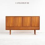 Design sideboard H. Kjaernulf, Ophalen, Zo goed als nieuw, 200 tot 250 cm, 100 tot 150 cm