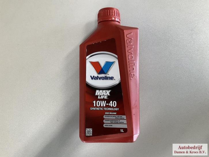 Motorolie Valvoline Max Life 10W-40 Synthetic Technology, Auto diversen, Onderhoudsmiddelen, Ophalen of Verzenden