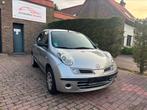 Nissan Micra 1.2 Benzine2008* Airco!* Slechts 92.000Km, 4 deurs, Stof, Zwart, 48 kW
