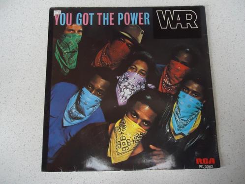 Maxi Single van "WAR" You Got The Power anno 1982., CD & DVD, Vinyles | Pop, Utilisé, 1980 à 2000, 12 pouces, Enlèvement ou Envoi