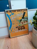 Poster/affiche Zoo Antwerpen (vintage), Rectangulaire vertical, Animal et Nature, Enlèvement, Utilisé