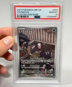 ILLUSTRATION RARE POKEMON OBF ET HOUNDOUR #204 2023 - PSA 10, Enlèvement ou Envoi, Neuf, Cartes en vrac, Foil