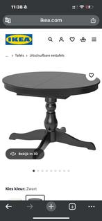 ronde tafel en 4 stoelen, Ophalen, Gebruikt
