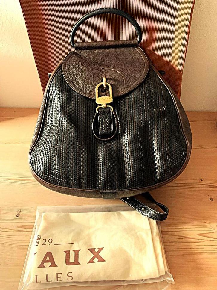 Handtas Delvaux, Handtassen en Accessoires, Tassen | Damestassen, Zo goed als nieuw, Handtas, Bruin, Ophalen of Verzenden