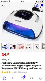 UV lamp gelnagels 220W ForDig professioneel, Elektronische apparatuur, Persoonlijke Verzorgingsapparatuur, Ophalen of Verzenden