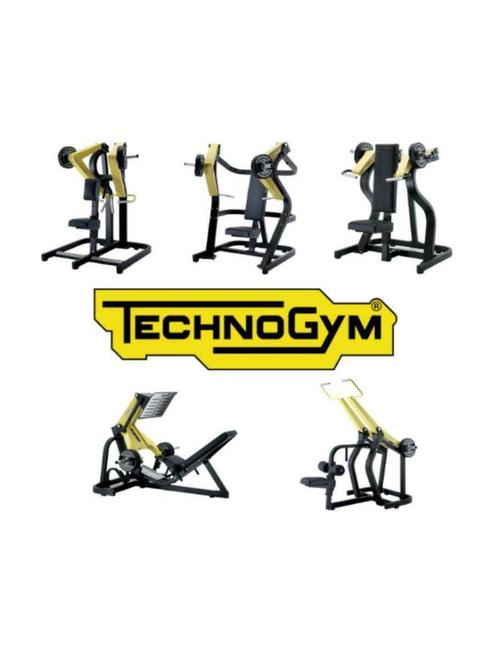 Technogym Pure Strength Set | Krachtset | 5 Machines |, Sport en Fitness, Fitnessmaterialen, Gebruikt, Armen, Benen, Borst, Buik