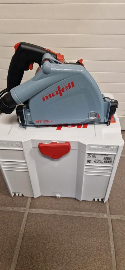 Mafell MT55 cc Invalzaag Midi-MAX + geleider 1600mm, Doe-het-zelf en Bouw, Gereedschap | Zaagmachines, Nieuw, Invalzaag, Ophalen