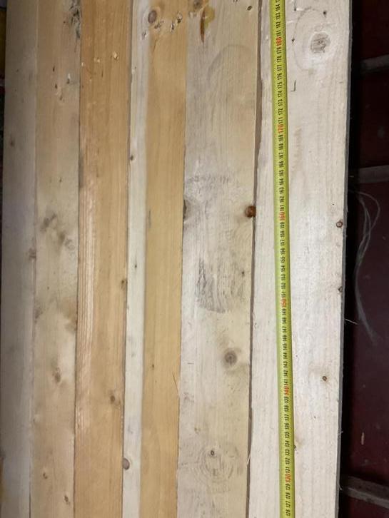 PLANKEN, Doe-het-zelf en Bouw, Hout en Planken, Zo goed als nieuw, Plank, Steigerhout, Ophalen