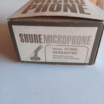 SHURE 575SC, Enlèvement