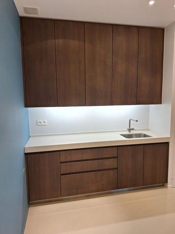 Wandkast met werkblad en spoeltafel beschikbaar voor biedingen