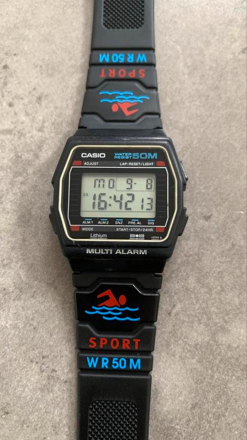 Casio W-17 Vintage (Module 181) Zeldzaam 1984, Antiek en Kunst, Antiek | Gereedschap en Instrumenten, Ophalen of Verzenden