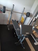 Multigym + multi presbank, Sport en Fitness, Ophalen, Benen, Krachtstation, Zo goed als nieuw