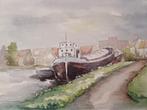 AQUAREL op tekenpapier M.VAN DEN BEMPT, Antiek en Kunst, Ophalen of Verzenden