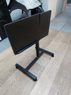 Laptop-, lees-, bedtafel. Donkerbruin, Computers en Software, Laptoptafels, Ophalen, Zo goed als nieuw