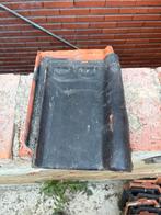 Oude pottelberg dakpannen antraciet, Doe-het-zelf en Bouw, Dakpannen en Dakbedekking, Ophalen, Gebruikt, Zwart, Dakpannen
