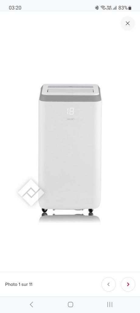 Climatiseur Aerian AAC2300, Elektronische apparatuur, Airco's, Zo goed als nieuw, Mobiele airco, 3 snelheden of meer, Koelen en Ontvochtigen