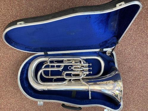 Euphonium/Bariton Besson 765  met 4 ventielen, Muziek en Instrumenten, Blaasinstrumenten | Tuba's, Zo goed als nieuw, Euphonium of Tenortuba