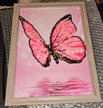 Diamond painting vlinder in Kader nieuw, Ophalen, Zo goed als nieuw