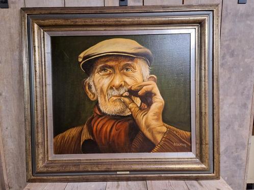 OLIE op doek, 100j Andre Deman 1925 - 2022, Antiek en Kunst, Kunst | Schilderijen | Klassiek, Ophalen of Verzenden