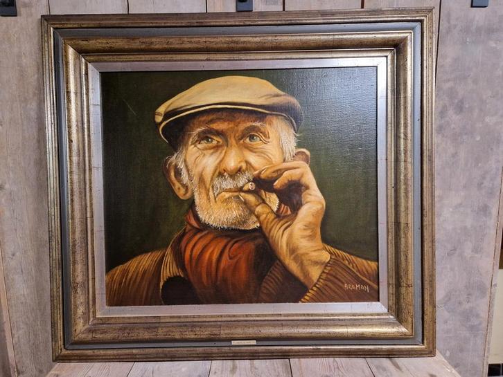 OLIE op doek, 100j Andre Deman 1925 - 2022, Antiek en Kunst, Kunst | Schilderijen | Klassiek, Ophalen