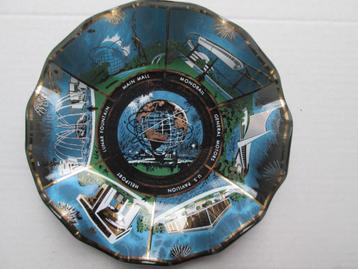 Glasschale Weltausstellung New York 1964/1965 beschikbaar voor biedingen