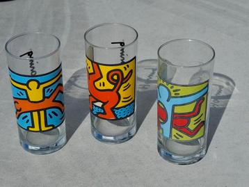 Glazen Keith Haring beschikbaar voor biedingen