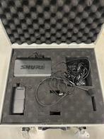 Shure BLX4 H8E ontvanger + beltpack + headset, Zangmicrofoon, Zo goed als nieuw, Ophalen, Draadloos
