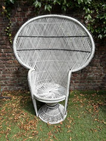 Fauteuil Emmanuelle / Peacock chair beschikbaar voor biedingen