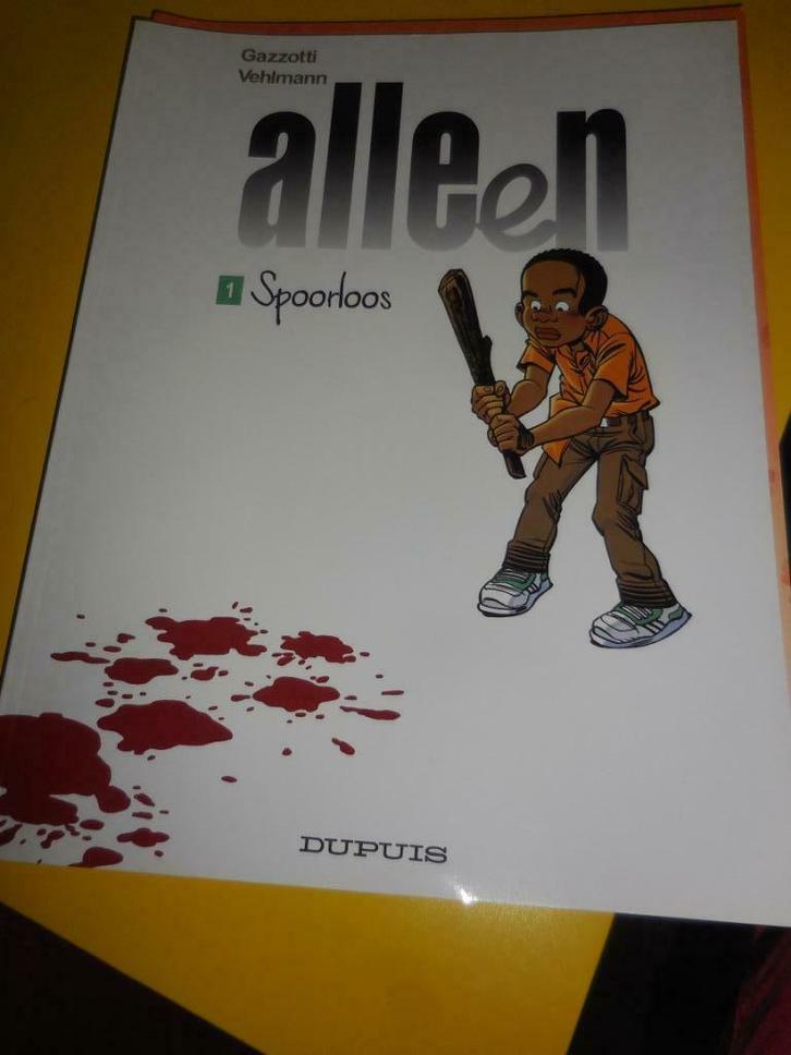 strip 'alleen' nr 1-3  eerste druk nieuwstaat, Boeken, Stripverhalen, Zo goed als nieuw, Ophalen of Verzenden