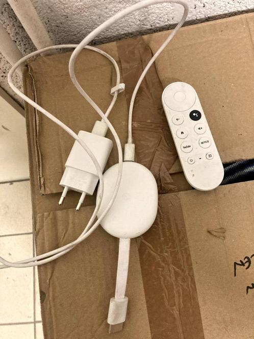 Chromecast met Google TV (HD) (2022) model G454V, Audio, Tv en Foto, Mediaspelers, Zo goed als nieuw, HDMI, Ophalen