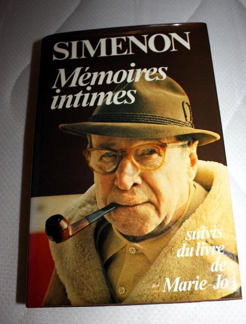 Mémoires intimes suivi du Livre de Marie-Jo – Simenon – 1981, Boeken, Biografieën, Zo goed als nieuw, Overige, Ophalen of Verzenden
