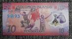 Billet 10 Dollars Solomon Islands 2023 UNC Polymer, Série, Enlèvement ou Envoi, Autres pays