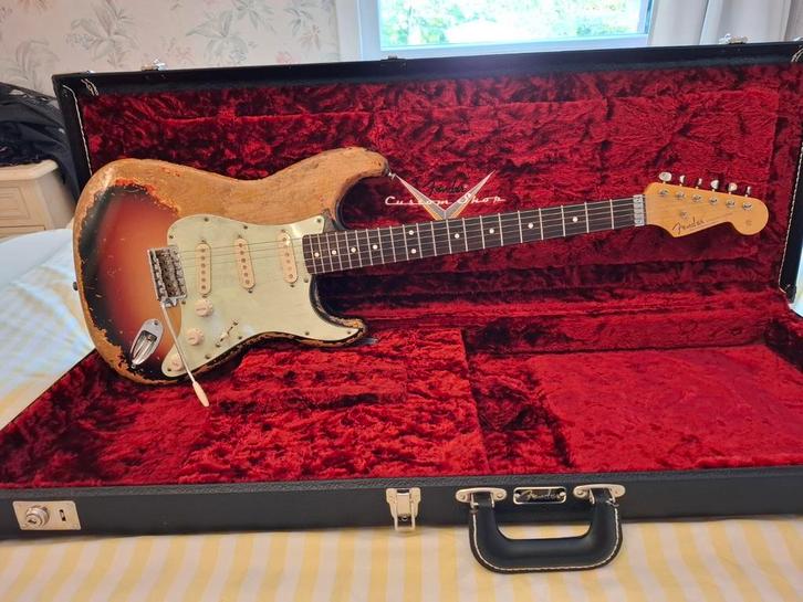Fantastique partcaster look 63, Muziek en Instrumenten, Snaarinstrumenten | Gitaren | Bas, Zo goed als nieuw, Ophalen of Verzenden