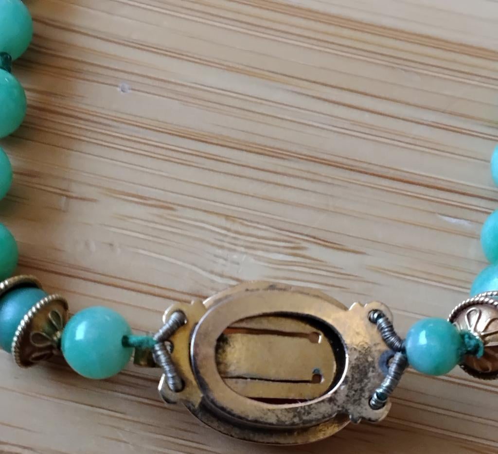 JADE COLLIER ART DECO 1930-1939 UK, Enlèvement ou Envoi