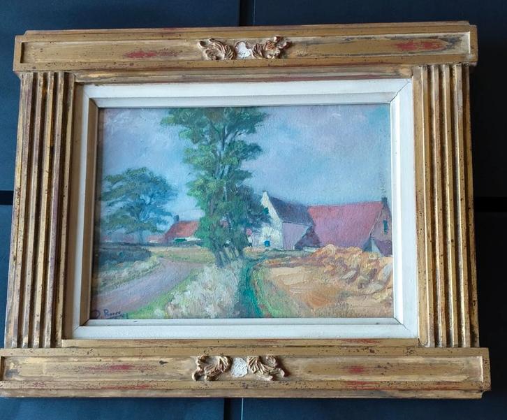 Schilderij O. Roose, Antiek en Kunst, Kunst | Schilderijen | Klassiek, Ophalen of Verzenden